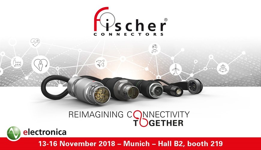 Salon Electronica: Fischer Connectors expose sa vision à long terme pour la connectivité avec des partenariats technologiques inédits et des applications clients dans de nombreux marchés